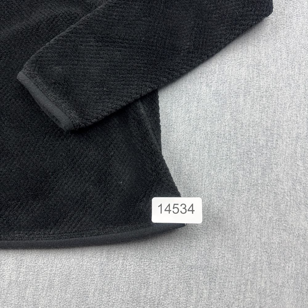 Patagonia Better Sweater Jacket Womens Small Black Fleece 1/4 Snap Outdoor 25542 - Picture 13 of 13